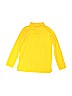 Primary Clothing 100% Cotton Yellow Long Sleeve Polo Size 10 - photo 1