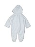 Angel Dear 100% Polyester Blue One Piece Snowsuit Size 0-3 mo - photo 2