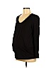 Maternal America Black Long Sleeve Top Size M - photo 1