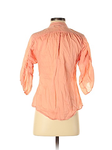 Calvin Klein 3/4 Sleeve Button-Down Shirt (view 2)