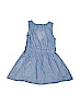 Mia Chica 100% Cotton Hearts Blue Dress Size 10 - 12 - photo 2