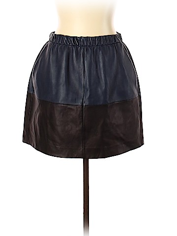 Vince. Leather Skirt (view 1)