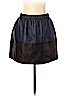 Vince. 100% Leather Blue Leather Skirt Size M - photo 1