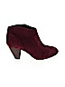 Aldo 100% Leather Burgundy Ankle Boots Size 8 - photo 1