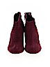 Aldo 100% Leather Burgundy Ankle Boots Size 8 - photo 2