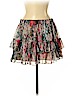 Elizabeth and James 100% Silk Pink Silk Skirt Size M - photo 2