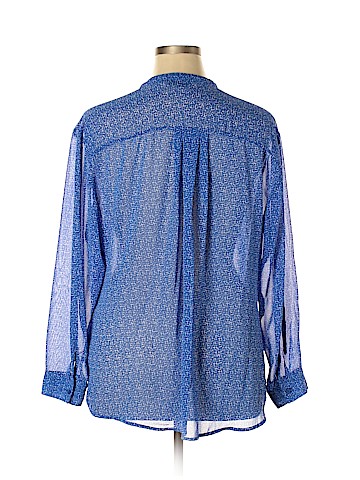 a.n.a. A New Approach Long Sleeve Blouse (view 2)
