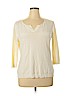 Ann Taylor LOFT Outlet 100% Cotton Ivory Pullover Sweater Size XL - photo 1
