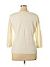 Ann Taylor LOFT Outlet 100% Cotton Ivory Pullover Sweater Size XL - photo 2