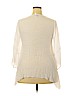 Zac & Rachel 100% Cotton White 3/4 Sleeve Blouse Size 1X - photo 2