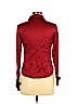 Assorted Brands 100% Silk Burgundy Long Sleeve Button-Down Shirt Size M (petite) - photo 2