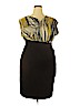 Tahari by ASL 100% Polyester Black Casual Dress Size 14 - photo 1