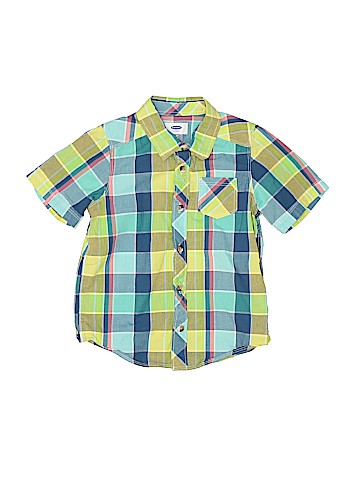 Old Navy Short Sleeve Button-Down Shirt (view 1)