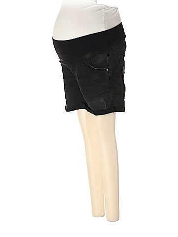 Indigo Blue Denim Shorts (view 1)