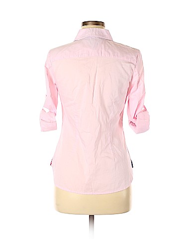 Tommy Hilfiger 3/4 Sleeve Button-Down Shirt (view 2)