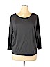 Banana Republic Gray 3/4 Sleeve Top Size XL - photo 1