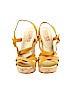 KORS Michael Kors Yellow Wedges Size 7 - photo 2
