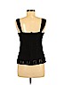 Ann Taylor 100% Polyester Black Sleeveless Blouse Size M (petite) - photo 2