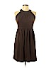 Ann Taylor LOFT Outlet Brown Casual Dress Size M (petite) - photo 1