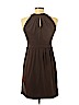 Ann Taylor LOFT Outlet Brown Casual Dress Size M (petite) - photo 2