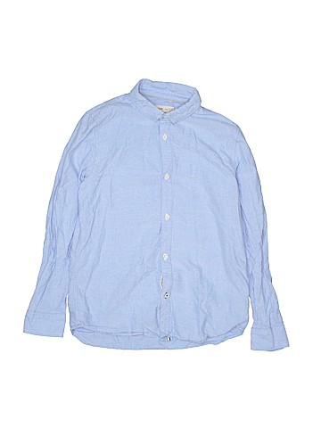 Zara Kids Long Sleeve Button-Down Shirt (view 1)