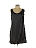 H&M 100% Polyester Gray Cocktail Dress Size 12 - photo 1