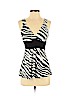 Michael Kors 100% Rayon White Sleeveless Top Size 4 - photo 1