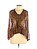 J.jill Tan Long Sleeve Blouse Size S (petite) - photo 1