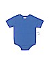Okie Dokie 100% Cotton Blue Short Sleeve Onesie 18-24 MO / 24 MO - photo 1
