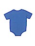 Okie Dokie 100% Cotton Blue Short Sleeve Onesie 18-24 MO / 24 MO - photo 2