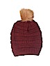 Unbranded 100% Acrylic Solid Burgundy Beanie One size - photo 1