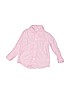 Unbranded 100% Cotton Pink Long Sleeve Button-Down Shirt Size 95 cm / US 2 - photo 1