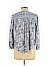 Lucky Brand Blue Long Sleeve Top Size L - photo 2