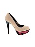 Betsey Johnson Tan Heels Size 6 - photo 1