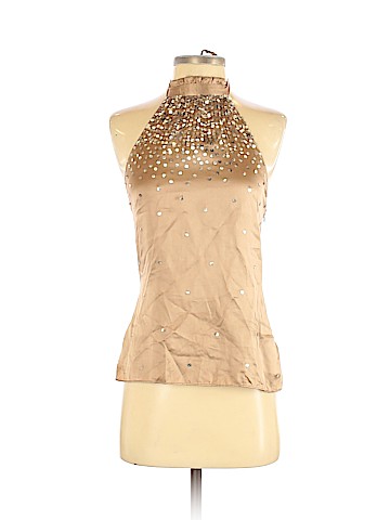 Lucky Brand Sleeveless Silk Top (view 1)