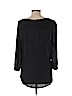 Soft Joie 100% Viscose Black 3/4 Sleeve Blouse Size L - photo 2