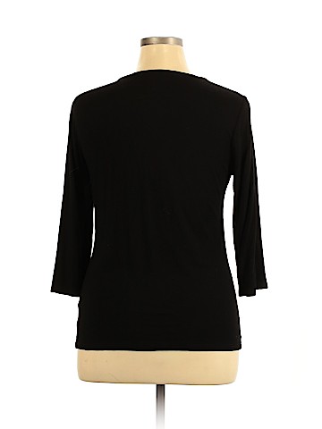Adrienne Vittadini 3/4 Sleeve Top (view 2)