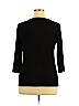 Adrienne Vittadini Black 3/4 Sleeve Top Size XL - photo 2