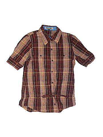 Volcom Short Sleeve Button-Down Shirt (view 1)