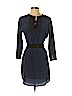 Madewell 100% Silk Blue Casual Dress Size XXS - photo 1