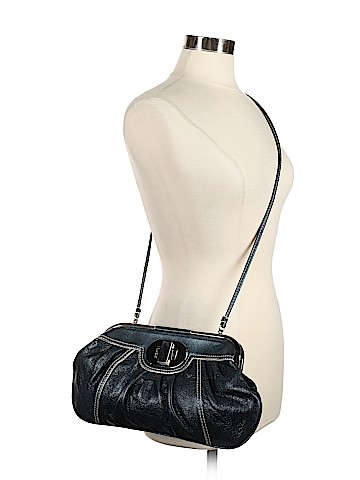 Badgley Mischka Leather Clutch (view 2)