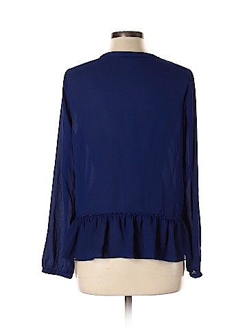 a.n.a. A New Approach Long Sleeve Blouse (view 2)