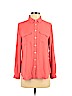 Ann Taylor LOFT 100% Polyester Pink Long Sleeve Blouse Size M (petite) - photo 1