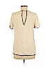 Zara Basic Tan Short Sleeve Blouse Size S - photo 2
