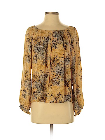Doncaster Long Sleeve Silk Top (view 1)