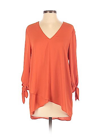 Karen Kane 3/4 Sleeve Blouse (view 1)