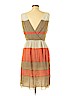 Alberta Ferretti 100% Silk Tan Casual Dress Size 8 - photo 2
