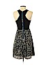 Rebecca Taylor 100% Polyester Black Casual Dress Size 0 - photo 2