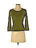 Doncaster Green Silk Pullover Sweater Size XS - photo 1