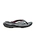 Crocs Black Flip Flops Size 10 - photo 1